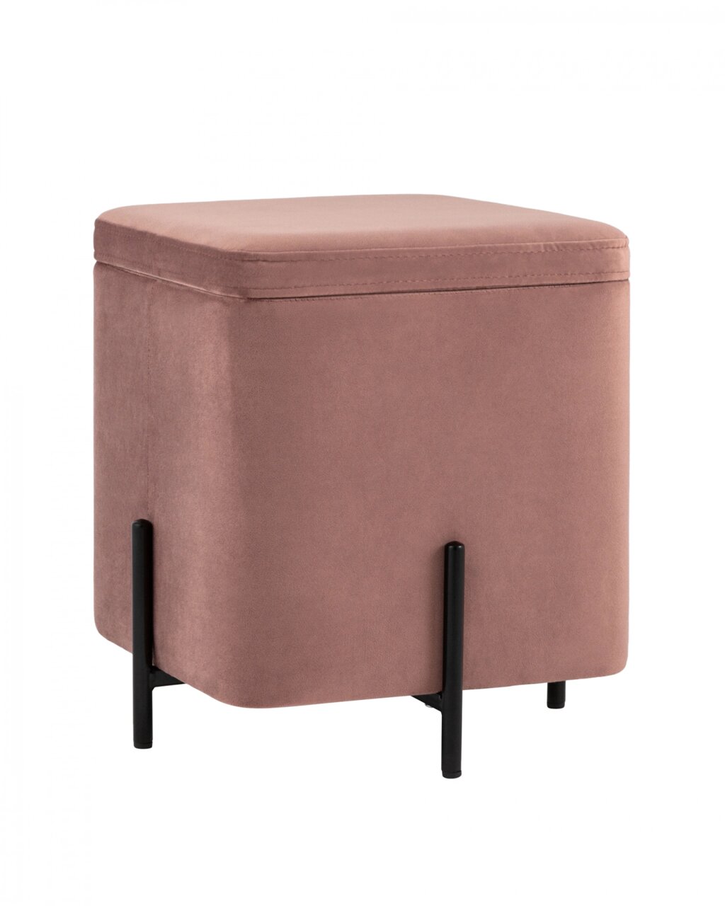Пуф | Грейс | пыльно-розовый от компании M-Lion мебель - фото 1