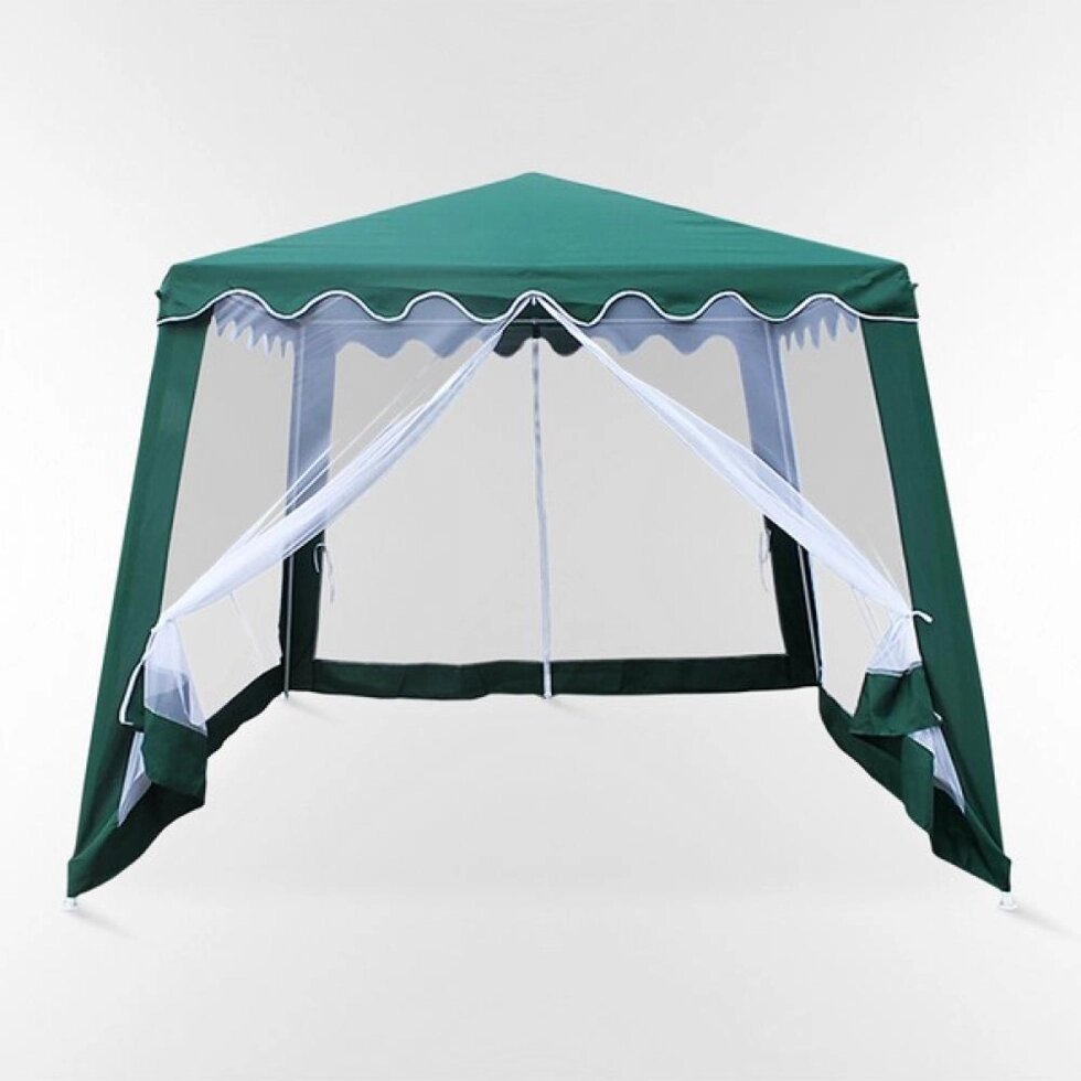 Садовый шатер AFM-1036NA Green (3x3-2.4x2.4) от компании M-Lion мебель - фото 1