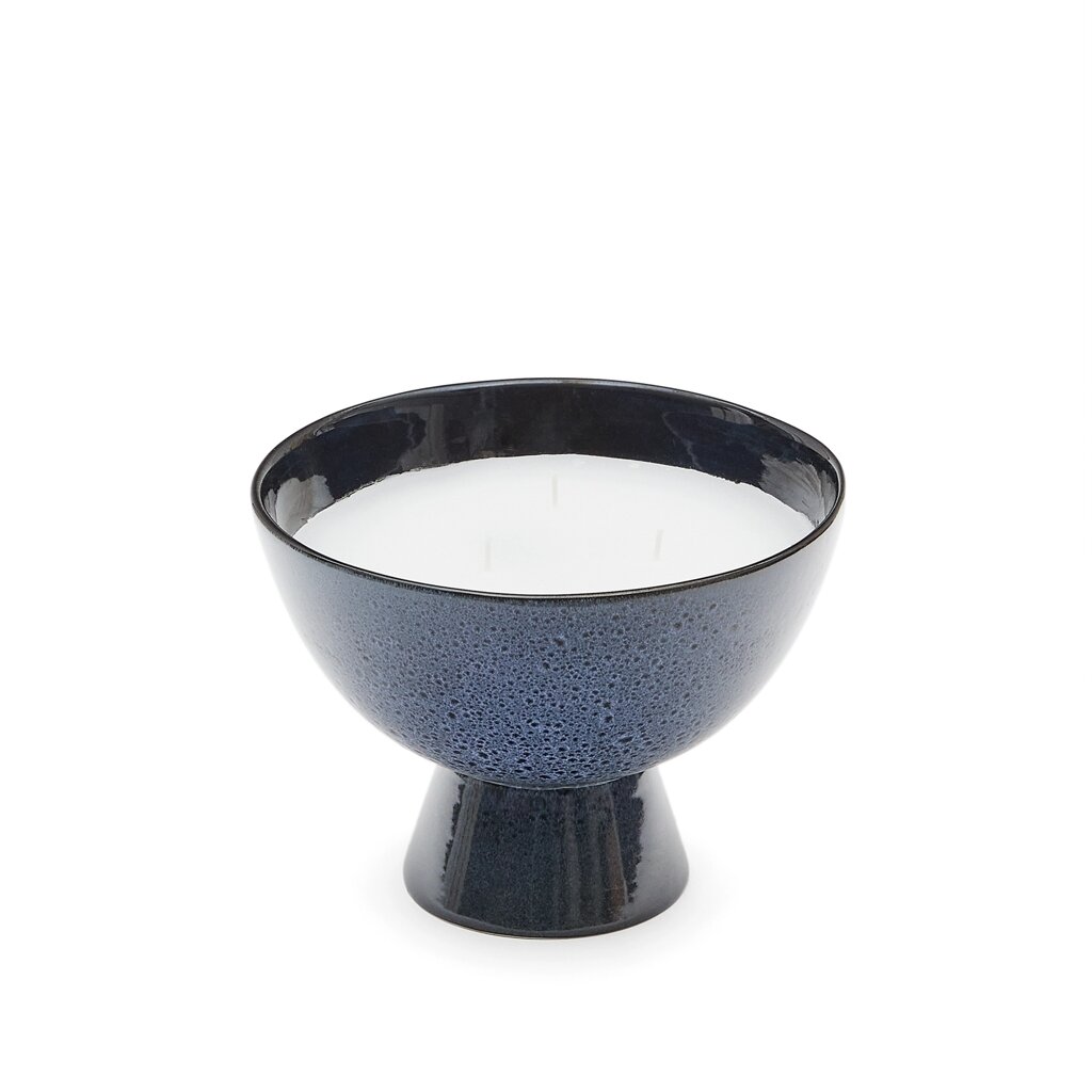 Sapira Керамическая свеча синего цвета 20 см от компании M-Lion мебель - фото 1
