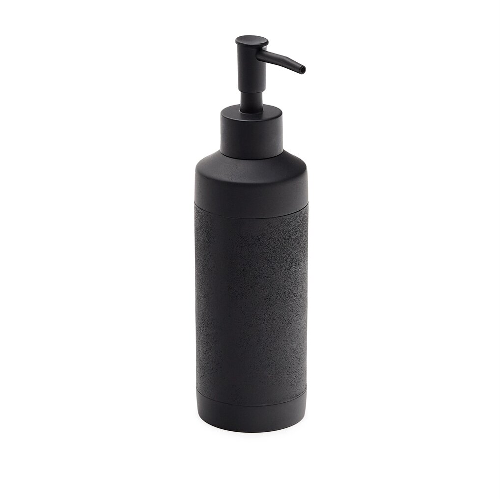 Sisel Дозатор для мыла из искусственного камня черного цвета от компании M-Lion мебель - фото 1