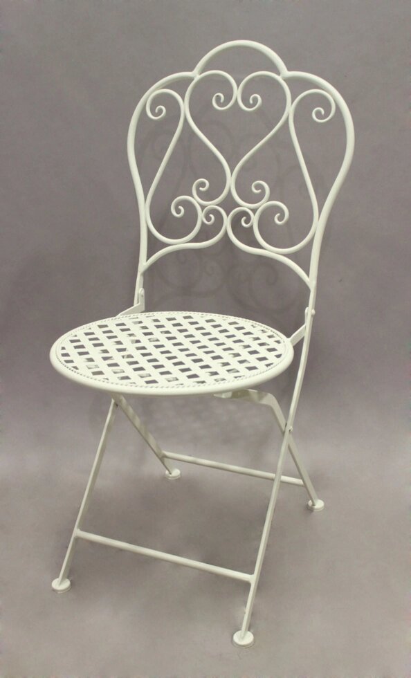 Складной стул Love chair белый от компании M-Lion мебель - фото 1