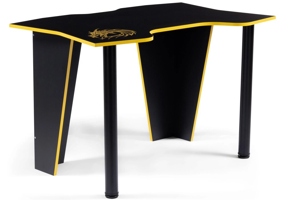 Стол Алид черный - желтый от компании M-Lion мебель - фото 1