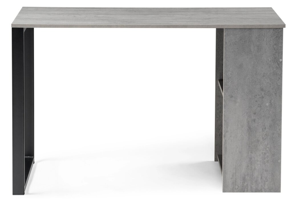 Стол Битти Лофт 116 бетон - черный матовый от компании M-Lion мебель - фото 1