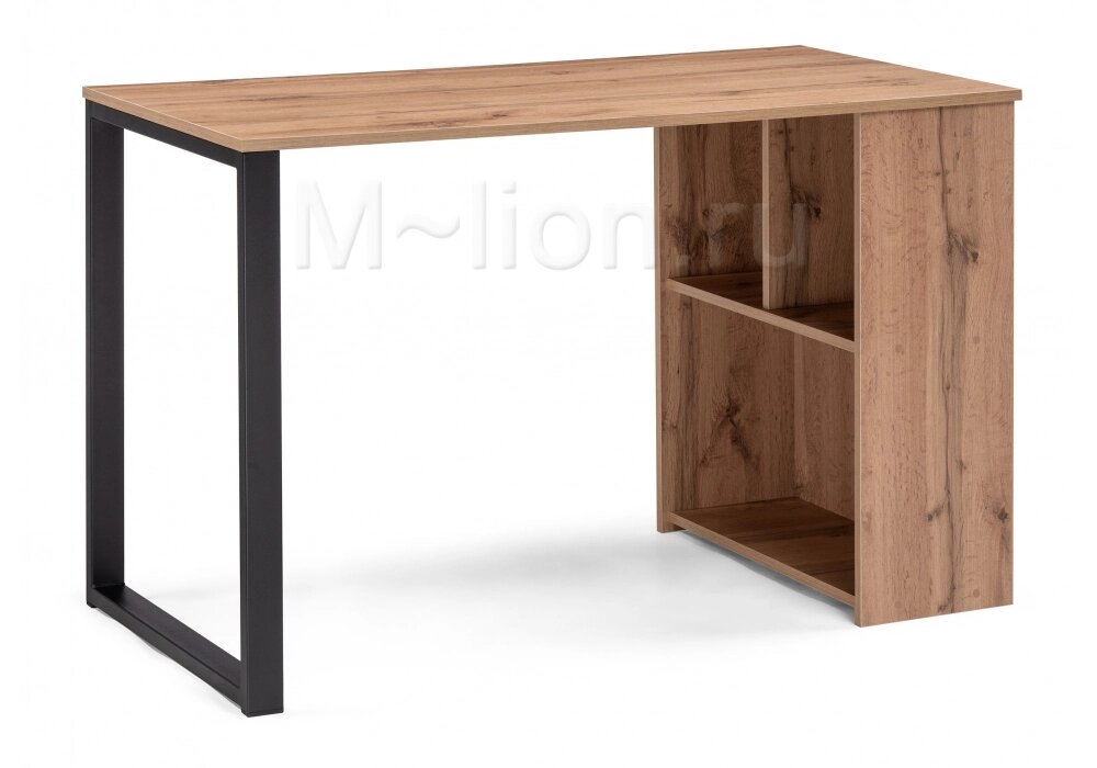 Стол Битти Лофт 116 дуб вотан - черный матовый от компании M-Lion мебель - фото 1
