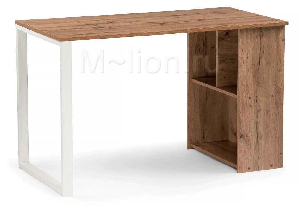 Стол Битти Лофт дуб вотан - белый матовый от компании M-Lion мебель - фото 1