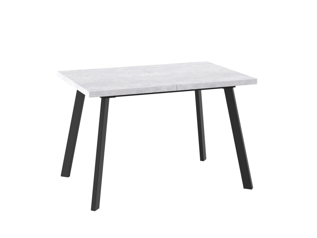 Стол Борг-140 Серый сланец | Черный | Серый сланец от компании M-Lion мебель - фото 1
