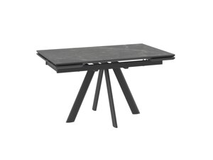 Стол роял, 140 STONE BLACK ST CER | черный | чёрный камень