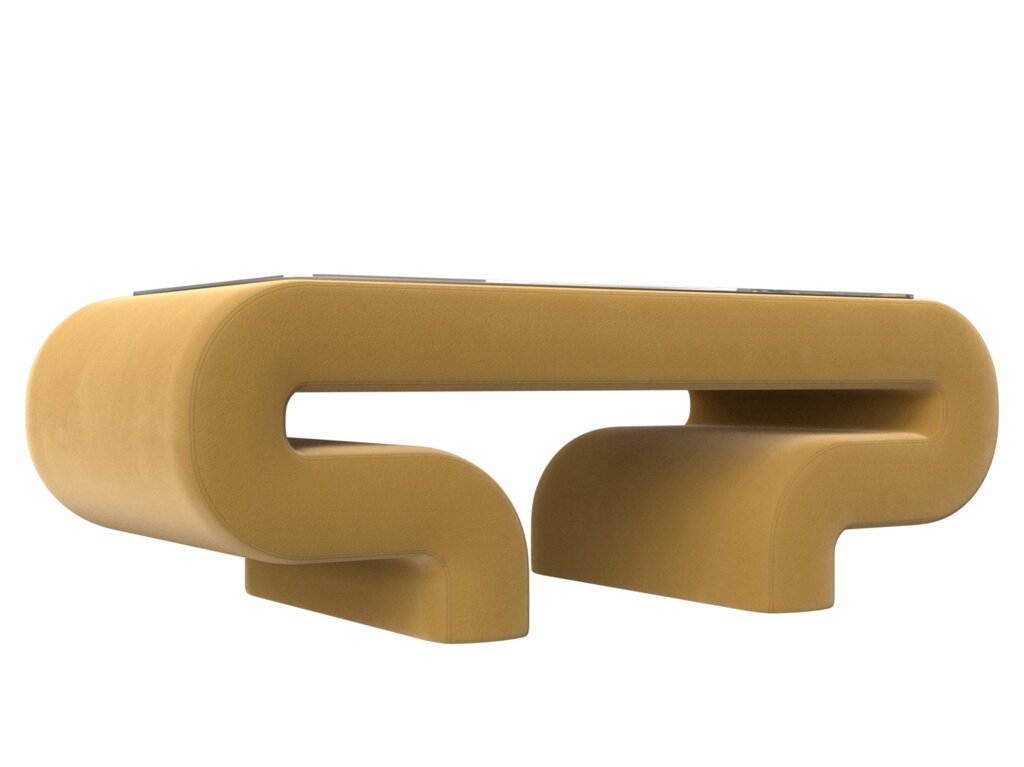 Стол Волна | Желтый от компании M-Lion мебель - фото 1