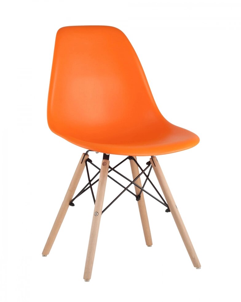 Стул | DSW | оранжевый от компании M-Lion мебель - фото 1