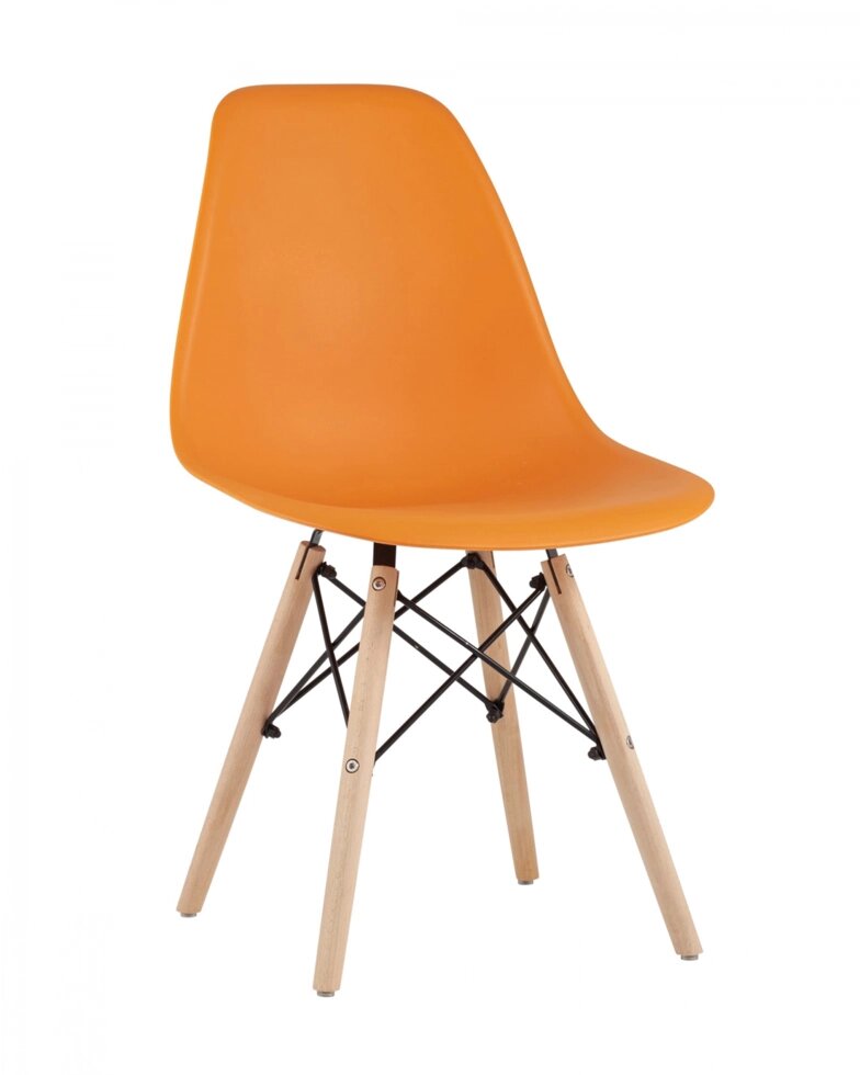 Стул | Eames | оранжевый от компании M-Lion мебель - фото 1
