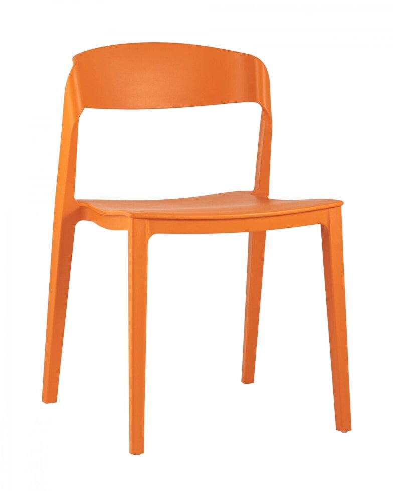 Стул пластиковый | Moris | оранжевый от компании M-Lion мебель - фото 1