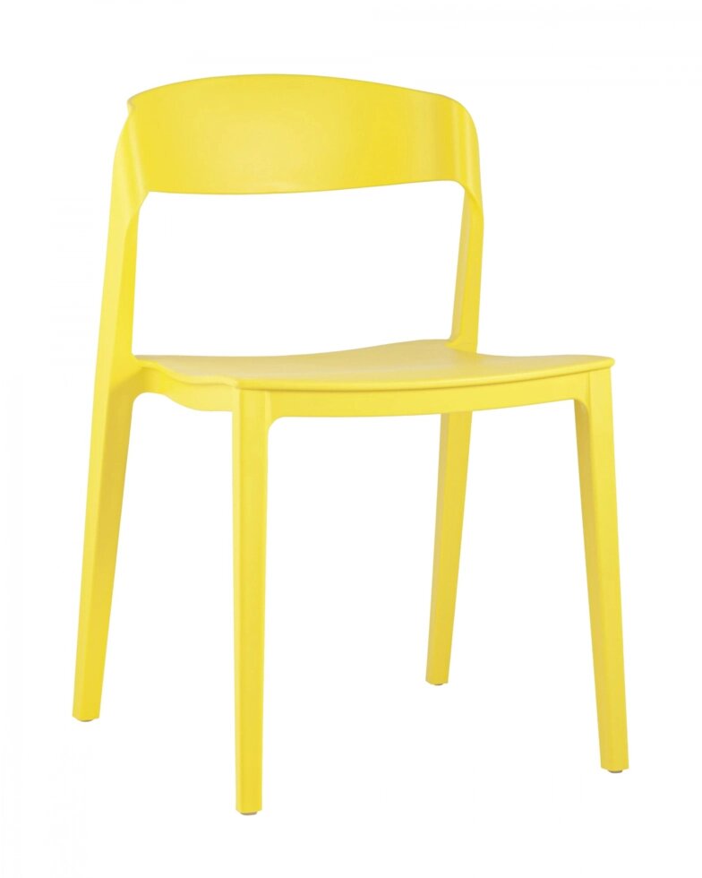Стул пластиковый | Moris | желтый от компании M-Lion мебель - фото 1