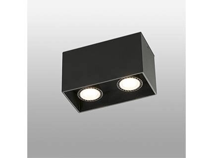 Светильник Tecto черный 2xGU10 50W от компании M-Lion мебель - фото 1