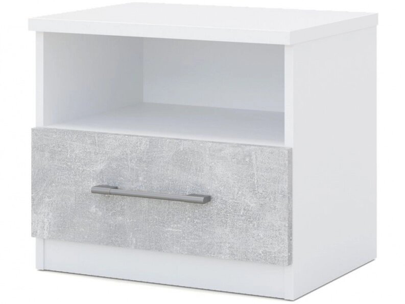 Тумба Аврора (комплект 2шт.), Белый-ателье светлый от компании M-Lion мебель - фото 1