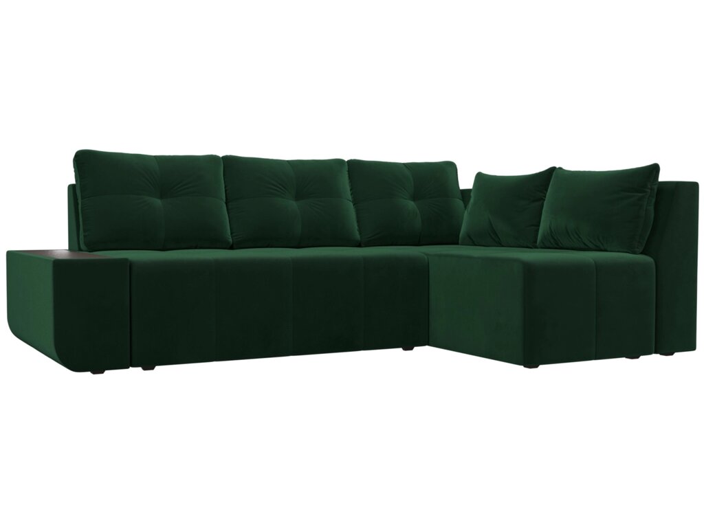 Угловой диван Амадэус | Зеленый от компании M-Lion мебель - фото 1