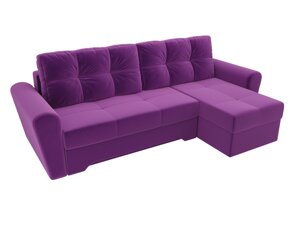 Угловой диван Амстердам | Фиолетовый