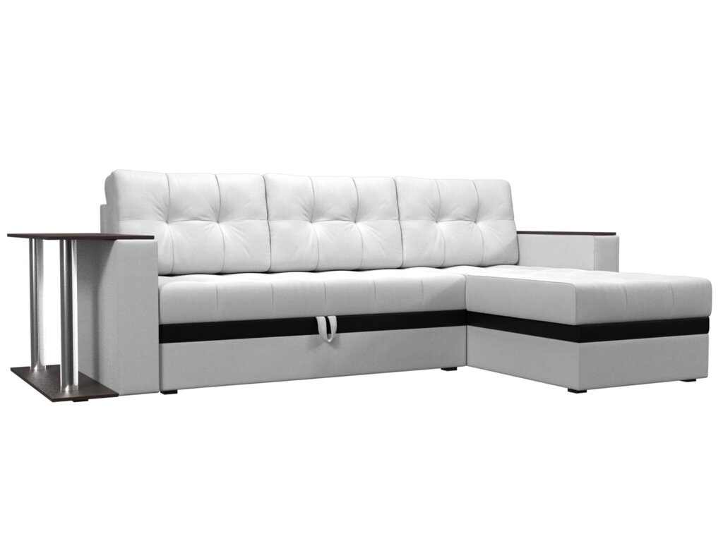 Угловой диван Атланта М | Белый от компании M-Lion мебель - фото 1