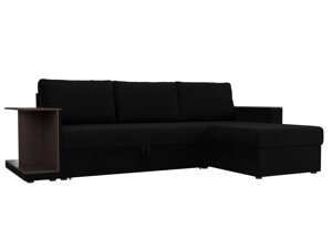 Угловой диван Атланта С | Черный