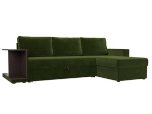Угловой диван Атланта С | Зеленый