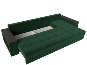 Угловой диван Дубай правый угол | Зеленый
