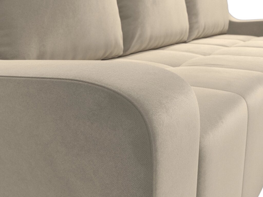 Угловой диван Элида | Бежевый от компании M-Lion мебель - фото 1
