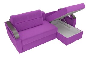 Угловой диван Форсайт | Фиолетовый