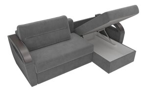 Угловой диван Форсайт | Серый