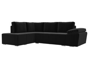 Угловой диван Хьюго левый угол | Черный