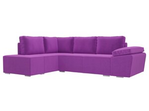 Угловой диван Хьюго левый угол | Фиолетовый