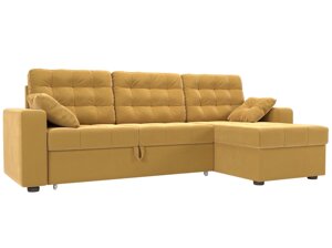 Угловой диван Камелот | Желтый