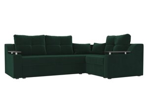 Угловой диван Кронос правый угол | Зеленый