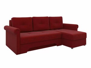 Угловой диван Леон | Красный