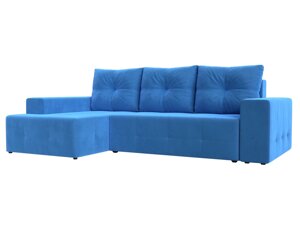 Угловой диван Перри НПБ левый угол | Голубой
