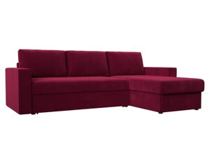 Угловой диван Траумберг | Красный