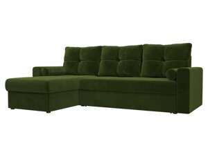 Угловой диван Верона левый угол | Зеленый