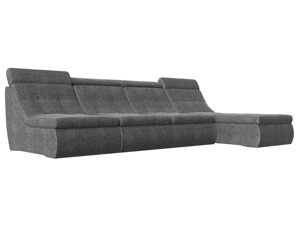 Угловой модульный диван Холидей Люкс | Серый