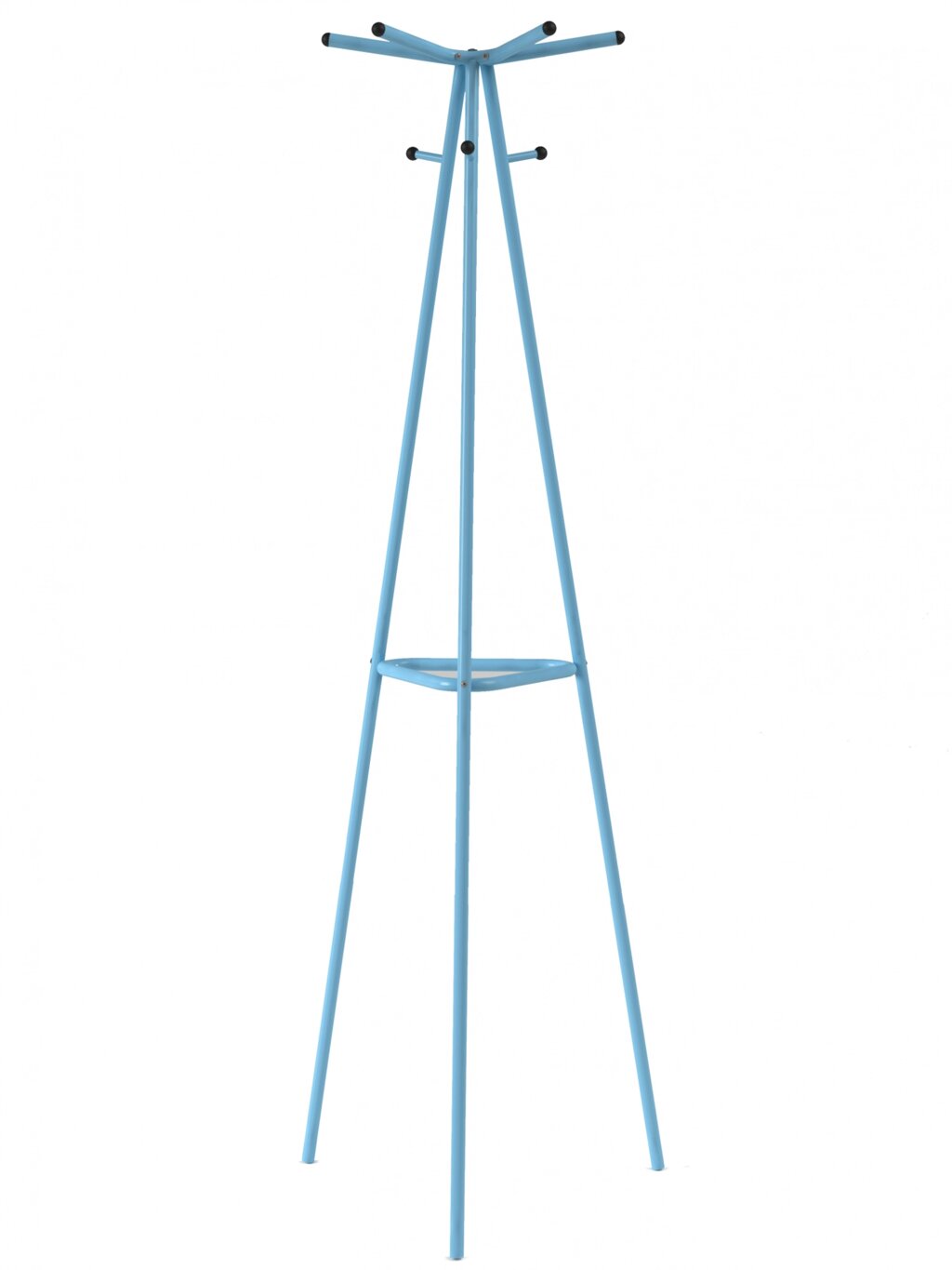Вешалка напольная Галилео 217 голубой от компании M-Lion мебель - фото 1