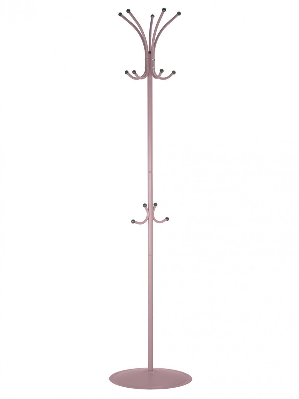 Вешалка напольная Пико 4 розовый от компании M-Lion мебель - фото 1