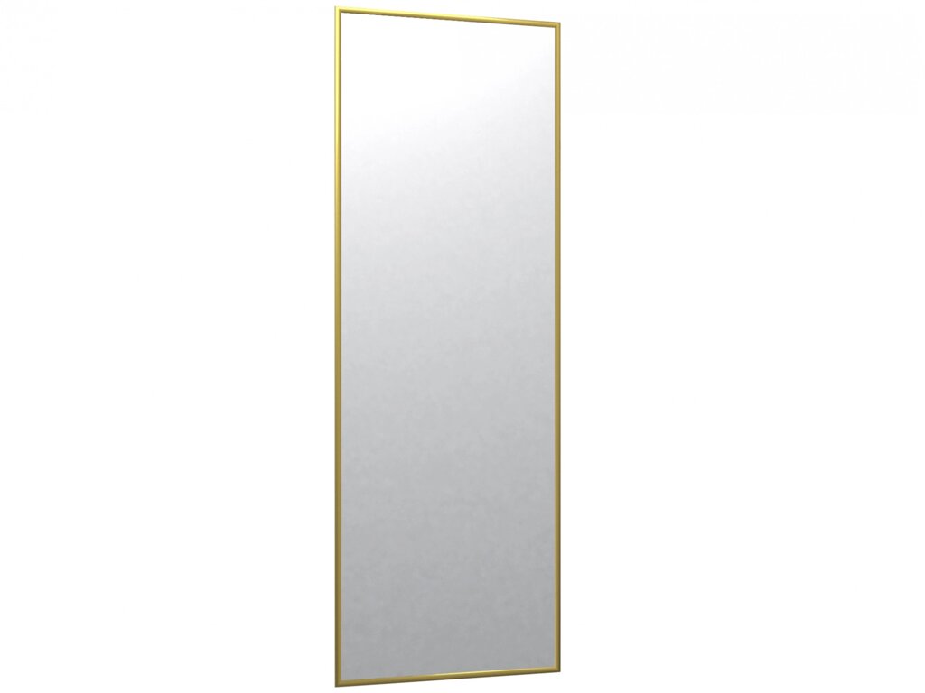 Зеркало настенное в раме Сельетта-5 | глянец золото (1500х500х9) от компании M-Lion мебель - фото 1