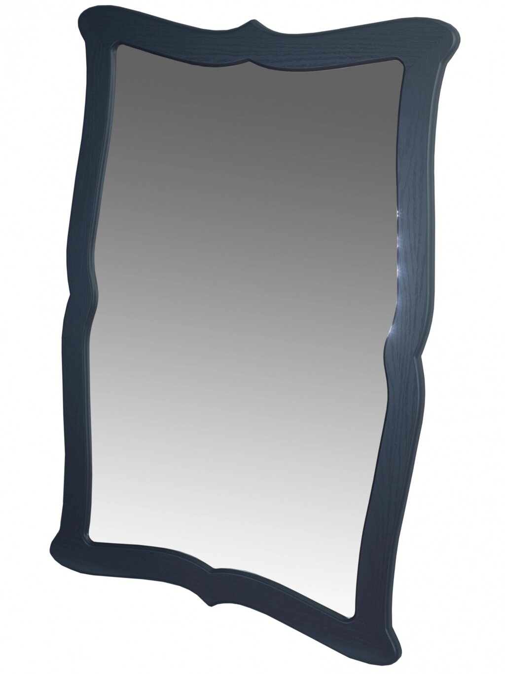 Зеркало навесное Берже 23 серый графит 97 см х 67 см от компании M-Lion мебель - фото 1