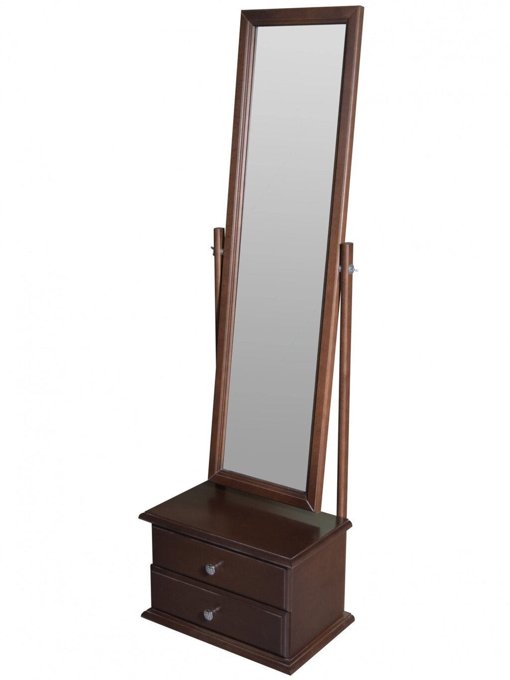 Зеркало с тумбой Селена средне-коричневый от компании M-Lion мебель - фото 1