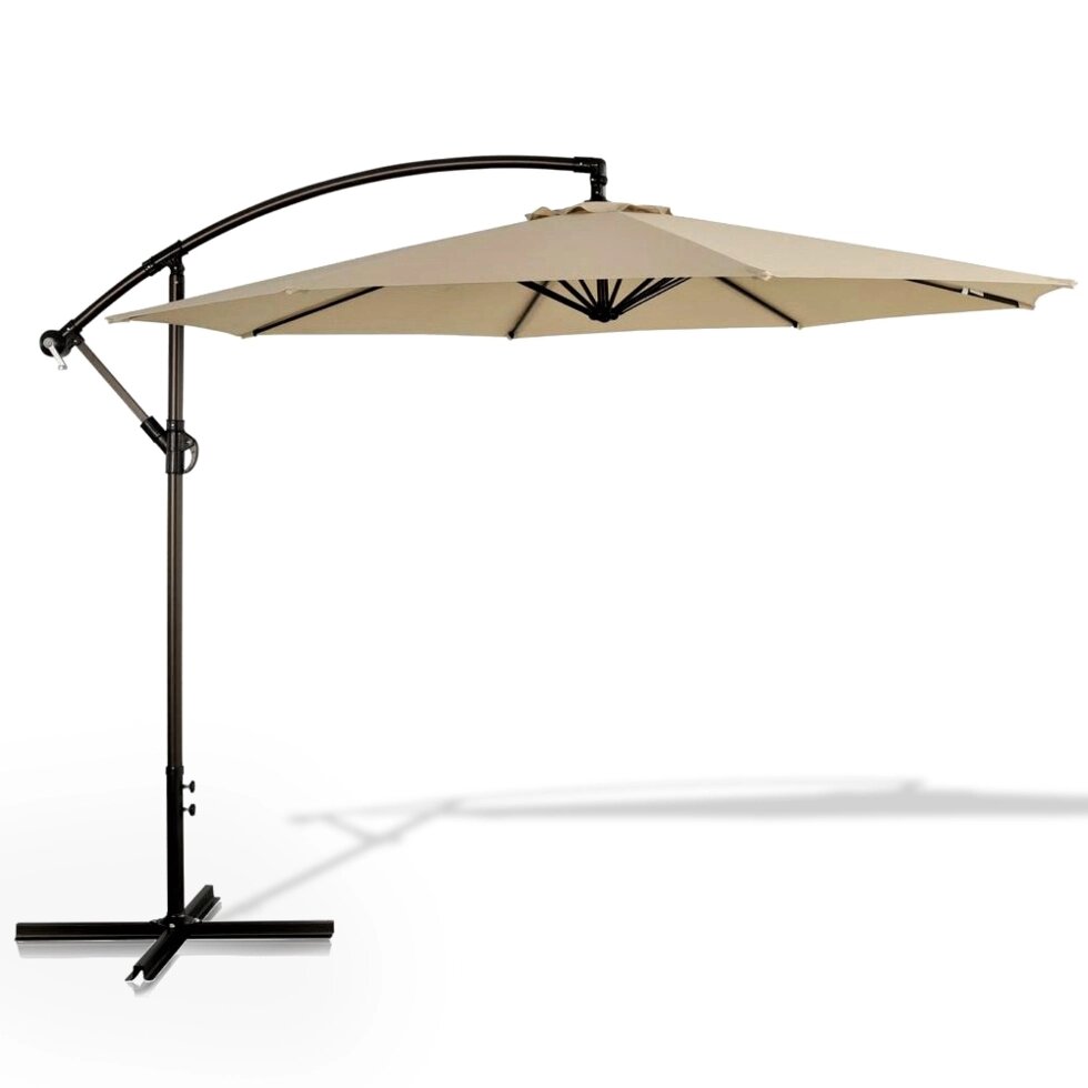 Зонт для кафе AFM-300B-Banan-Beige от компании M-Lion мебель - фото 1