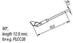 452QDLF125 (422QD1) - угловые насадки к термопинцету ChipTool Ersa от компании ООО "ТЕХЦЕНТР" - фото 1
