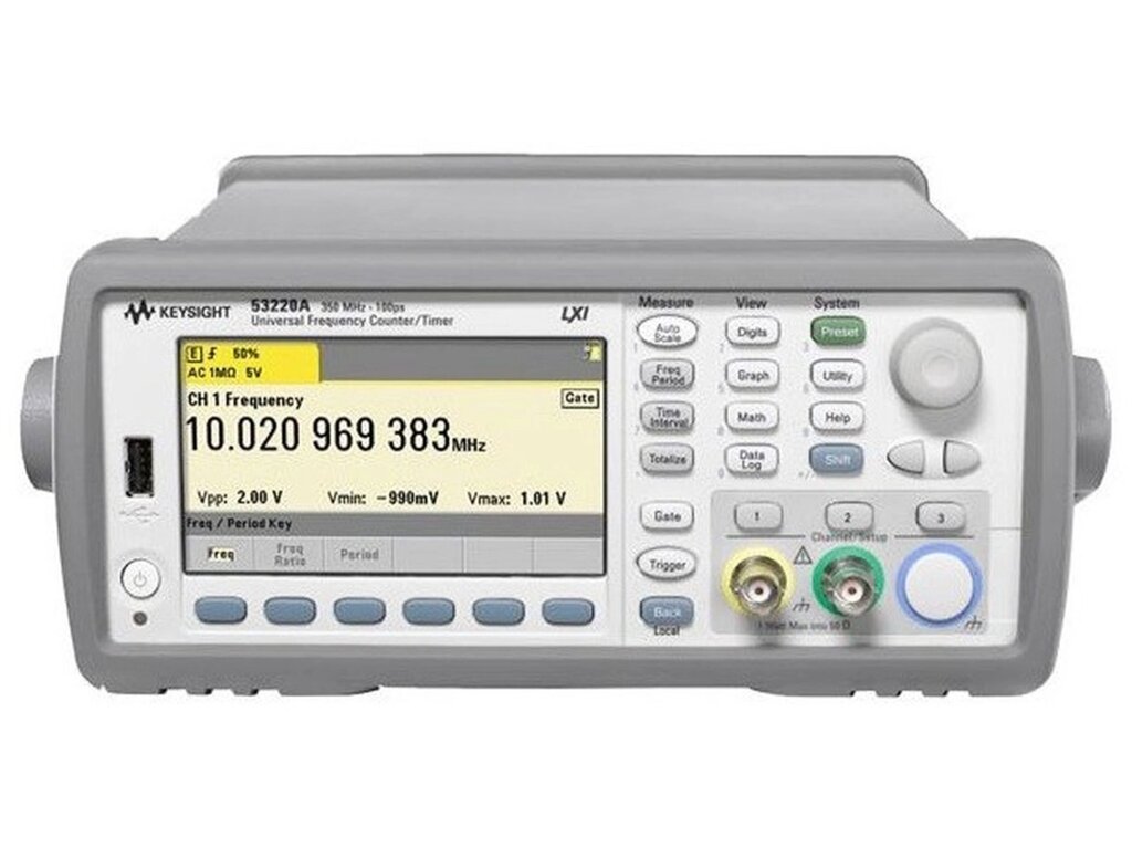 53220A электронно-счетный частотомер/счетчик Agilent (53220 A) от компании ООО "ТЕХЦЕНТР" - фото 1