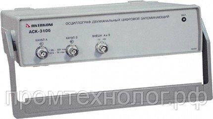 АСК-3106 - цифровой запоминающий USB осциллограф-приставка к ПК Актаком (ACK-3106) от компании ООО "ТЕХЦЕНТР" - фото 1