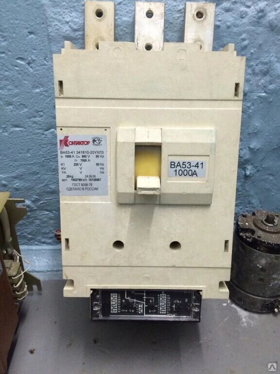 Автоматический выключатель ВА 5341 1000А от компании ООО "ТЕХЦЕНТР" - фото 1