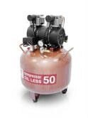 Безмасляный компрессор OIL LESS 50, производительность 100 л/мин, объем ресивера 50 л от компании ООО "ТЕХЦЕНТР" - фото 1