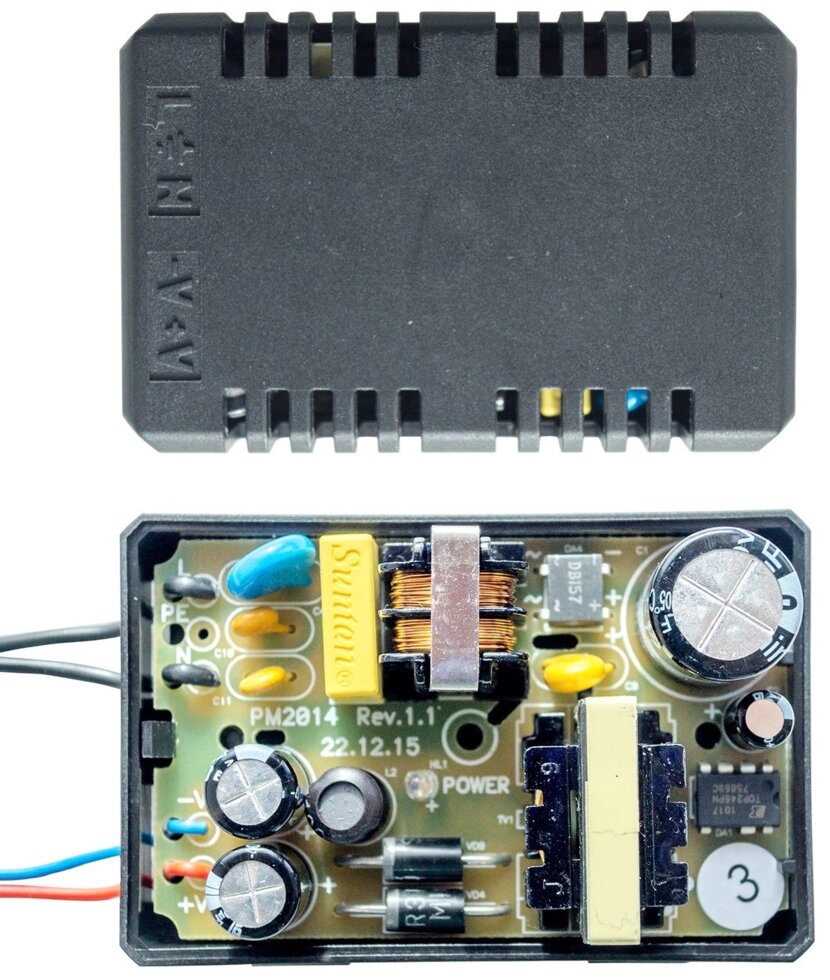 Блок питания для контроллеров Мираж-GSM-M8-03 Дополнительное оборудование STEMAX PM2014 (M8, A8) от компании ООО "ТЕХЦЕНТР" - фото 1