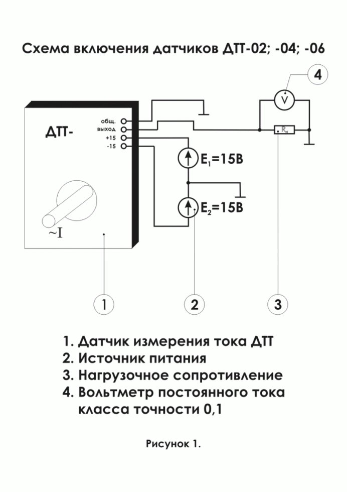 Датчики измерения переменных токов ДТТ-04 от компании ООО "ТЕХЦЕНТР" - фото 1