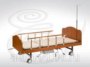 Деревянная механическая кровать с туалетным устройством B-4 (p)